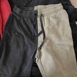 No Boundaries Kids Black and Gray Shorts